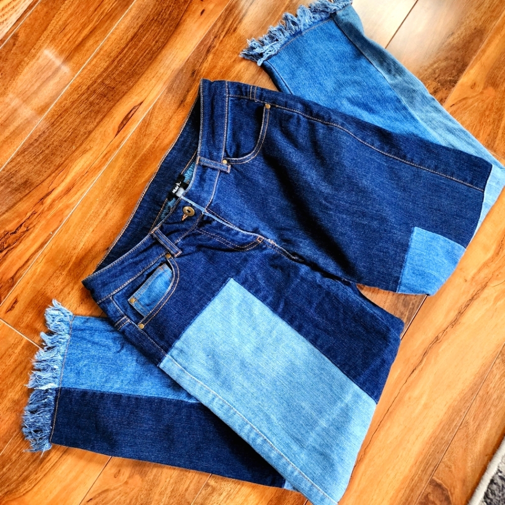 MARK By Mark Jacobs Patchwork Jeans - 4 (NWOT)